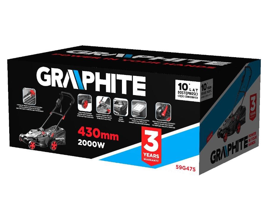 Газонокосарка Graphite 59G475