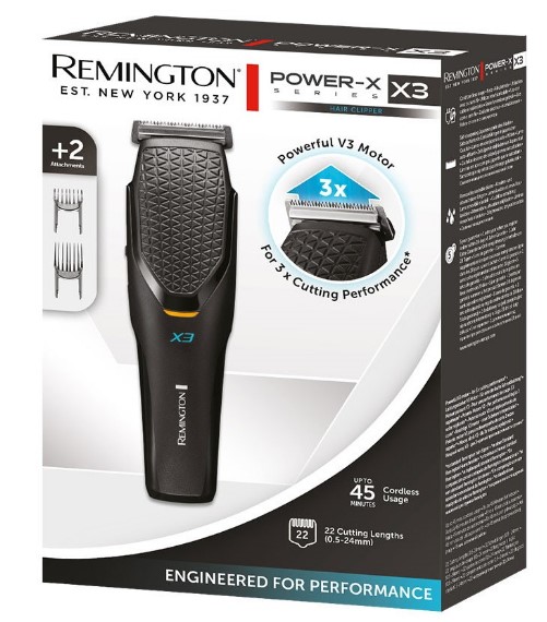 Машинка для стрижки Remington Power X3 Hair Clipper HC3000