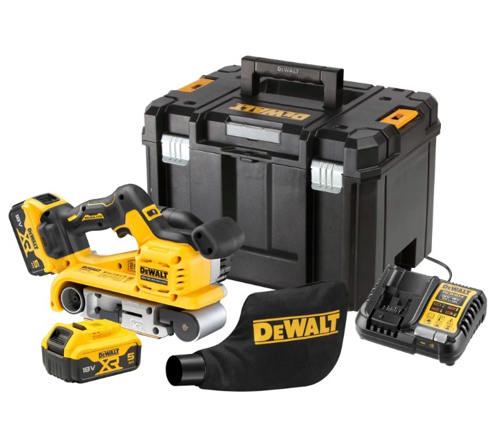 Шліфмашина стрічкова DeWALT DCW220P2