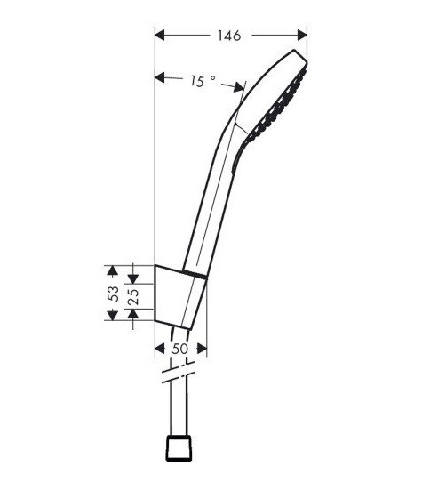   Hansgrohe Croma Select E Vario (26425400)