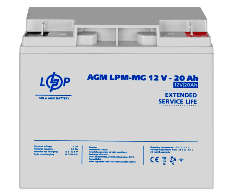   LogicPower AGM LPM-MG 12V 20Ah (10770)