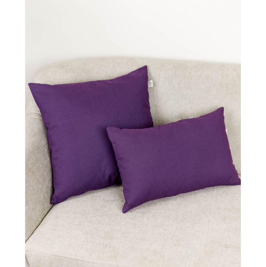 Фото подушка декоративная прованс фиолет 45х45см (029878)