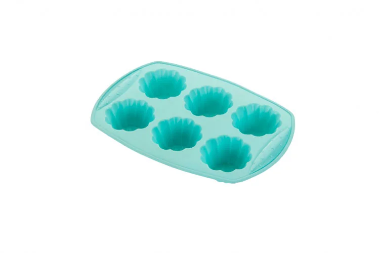Форма для маффінів Ardesto Tasty baking на 6 шт. 30x21x4 см (AR2318T)