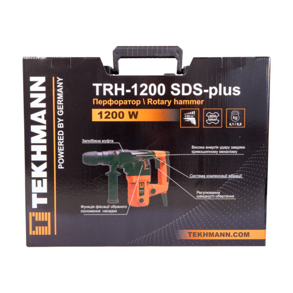 Перфоратор бочковий Tekhmann TRH-1200 SDS-plus (848644)