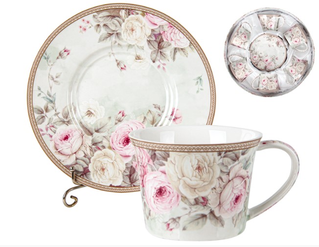 Photos - Tea Set Lefard Чайний набір  Англійська троянда 220мл 12 предметів  (924-566)