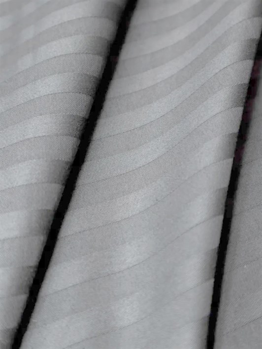 Фото комплект постельного белья lighthouse sateen stripe grey 220x200см, 2x50x70см (603609_2,0)