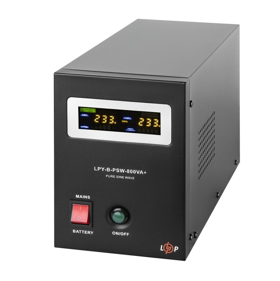 Источник бесперебойного питания LogicPower 12V LPY-B-PSW-800VA+560Вт 5A/15A