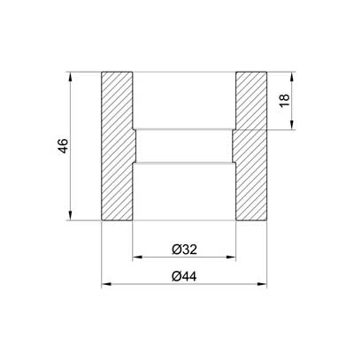 Муфта Alfa Plast PPR 32мм (APCOUP32XXX)