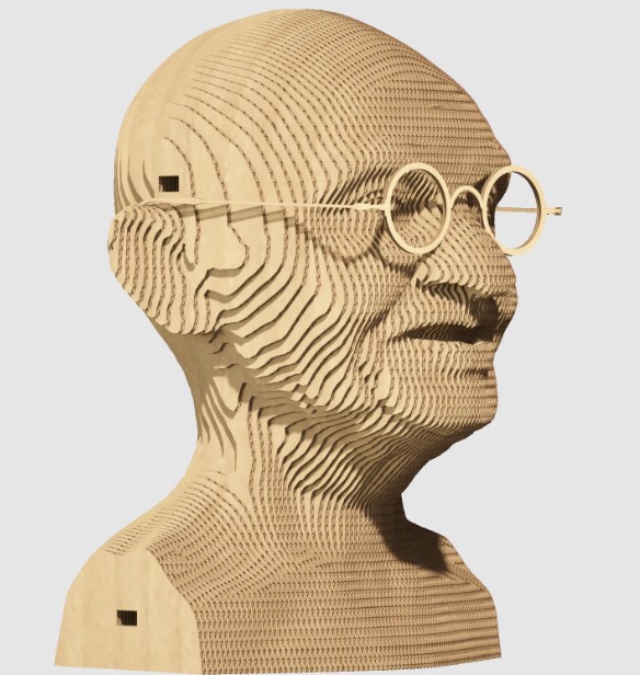   Cartonic 3D Puzzle MAHATMA (CARTMGDH)