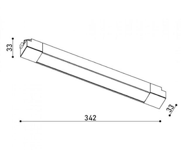   KLOODI KD-LINE TR342 PC 20W 3K WH  