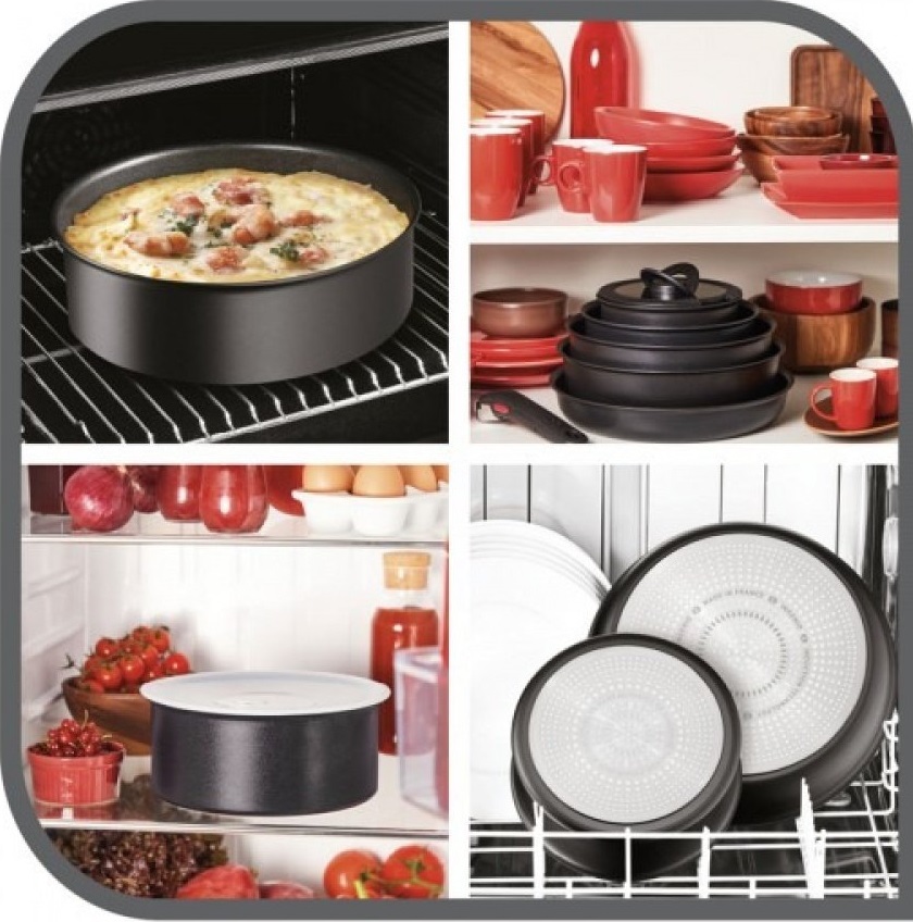 Фото набор посуды tefal ingenio easy cook & clean 3 предмета (l1549013)