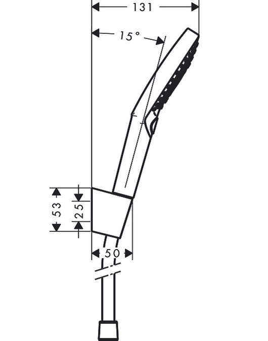 Душовий гарнітур Hansgrohe Raindance Select S 120 (26721000)