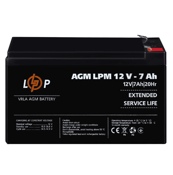   LogicPower AGM LPM 12V 7Ah (3862)