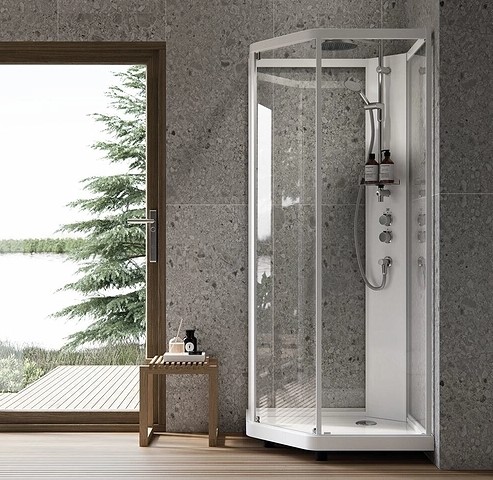 Душевая кабина IDO Showerama 10-5 Comfort 100x100x215см (558.486.00.1)