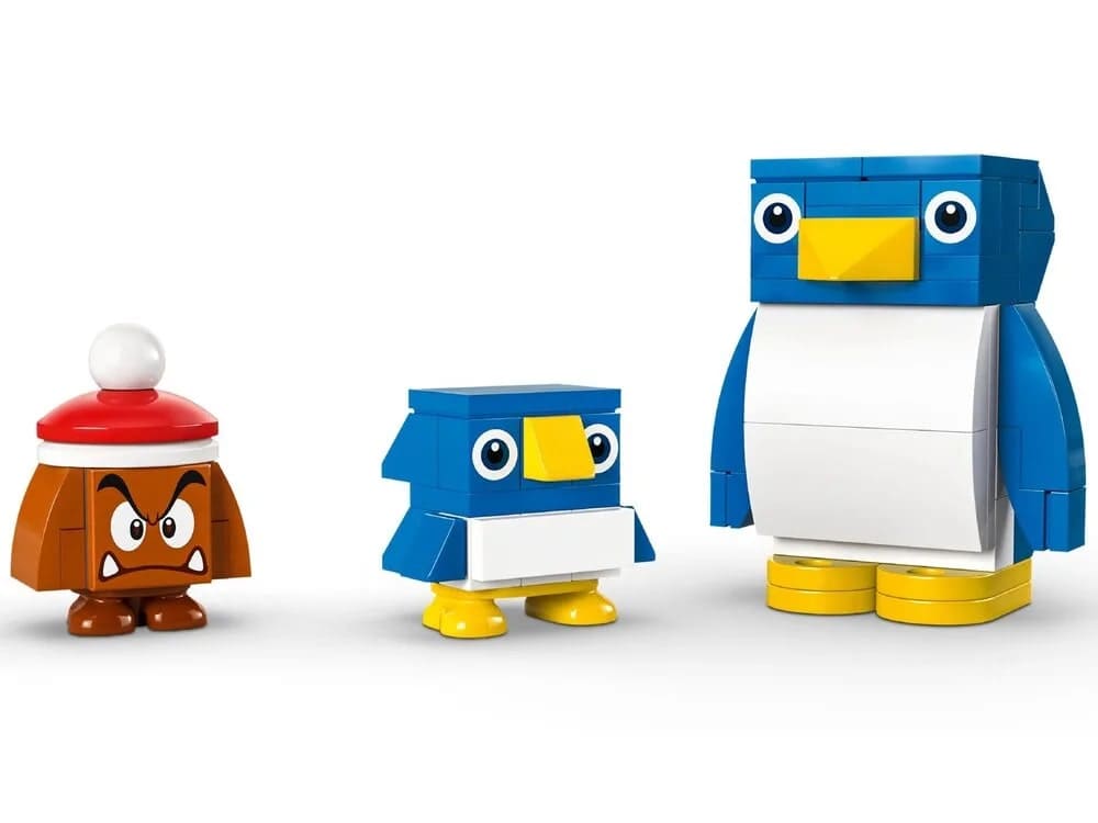 Конструктор Lego Super Mario Снігова пригода родини penguin. Додатковий набір 228 деталей (71430)