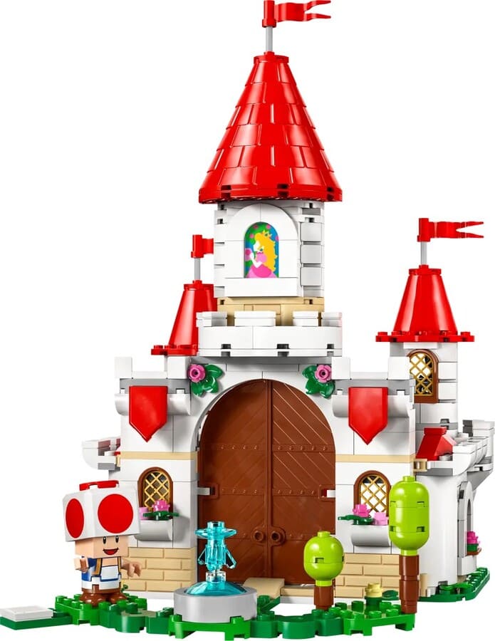 Конструктор Lego Super Mario Битва з Роєм біля замку Піч 738 деталей (71435)