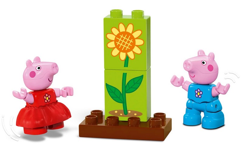 Конструктор Lego Duplo Peppa Pig Сад і будиночок на дереві Пеппи 20 деталей (10431)