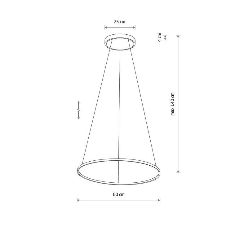    nowodvorski circolo led m 4000k sh-60 (10862)