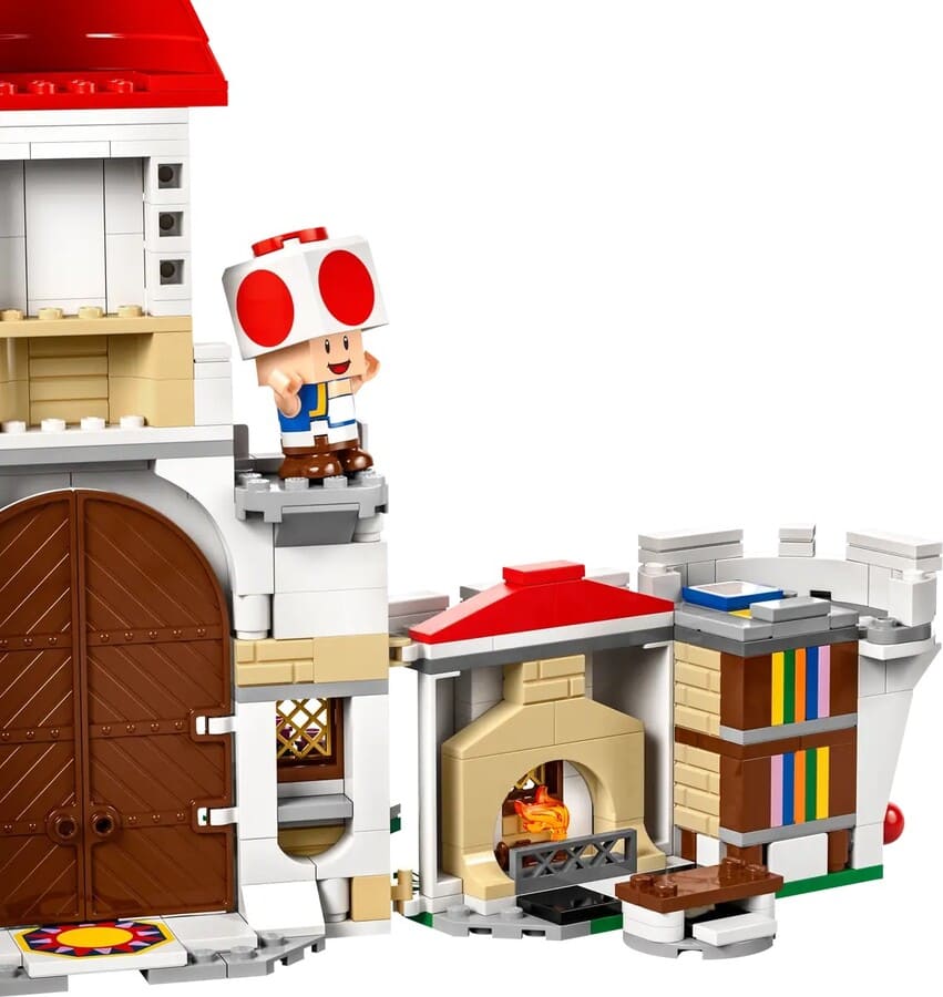 Конструктор Lego Super Mario Битва з Роєм біля замку Піч 738 деталей (71435)