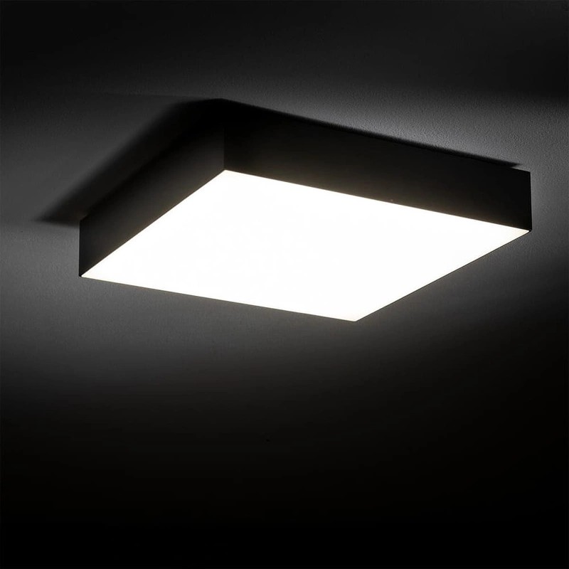   nowodvorski lid square led 35w, 4000k black (10435)