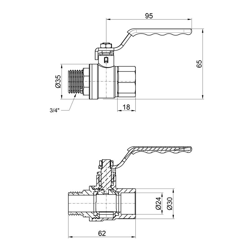   SD Plus 3/4"    (SD605NW20PN40)