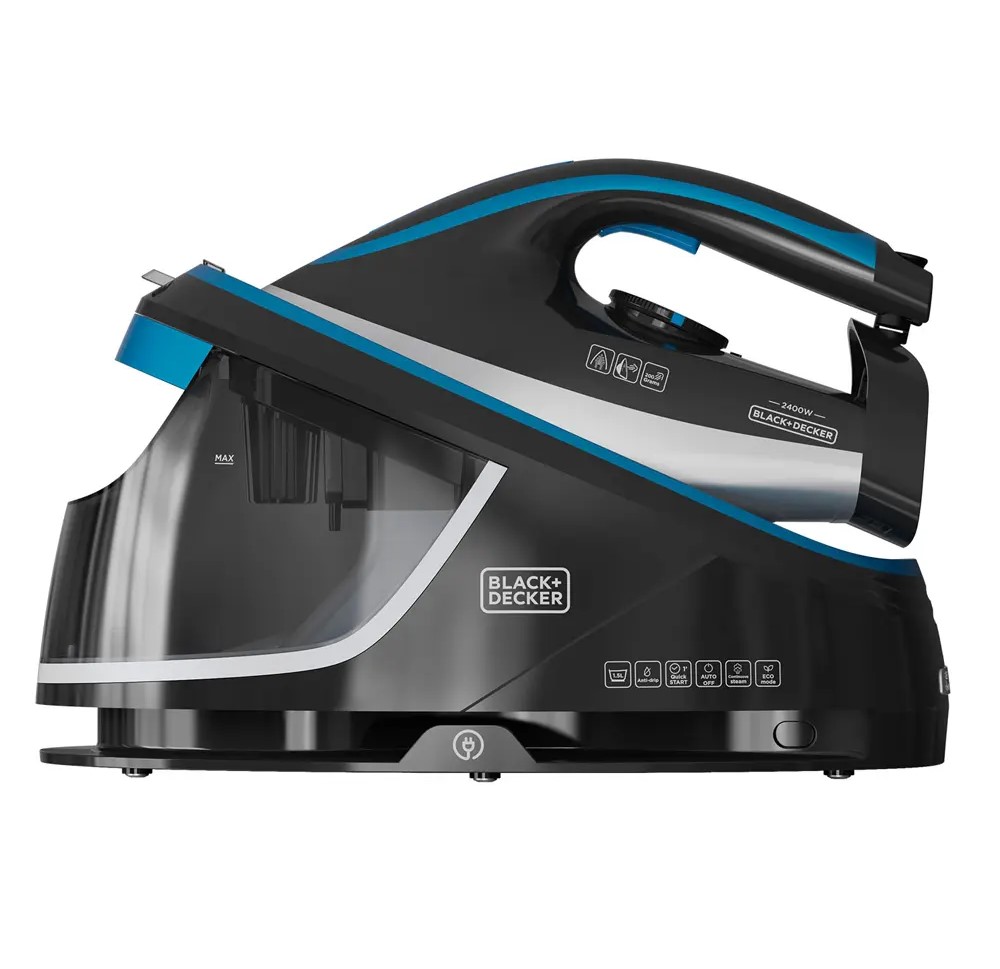 Праска з парогенератором Black+Decker BXSS2401E