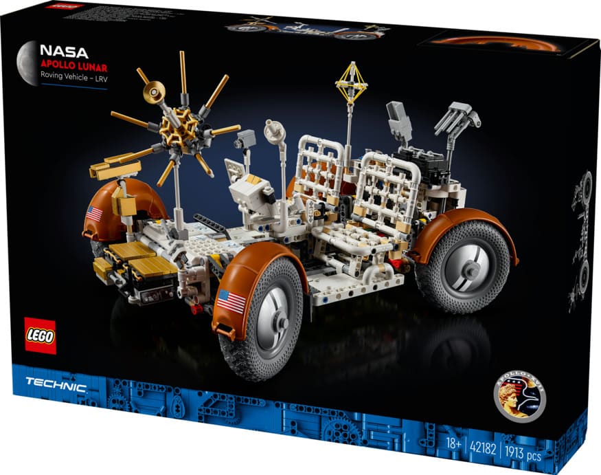 Конструктор Lego Technic Місячний автомобіль NASA Apollo 1913 деталей (42182)