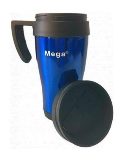 Термочашка Mega PR040 0,4л (0717040761241BLUE)