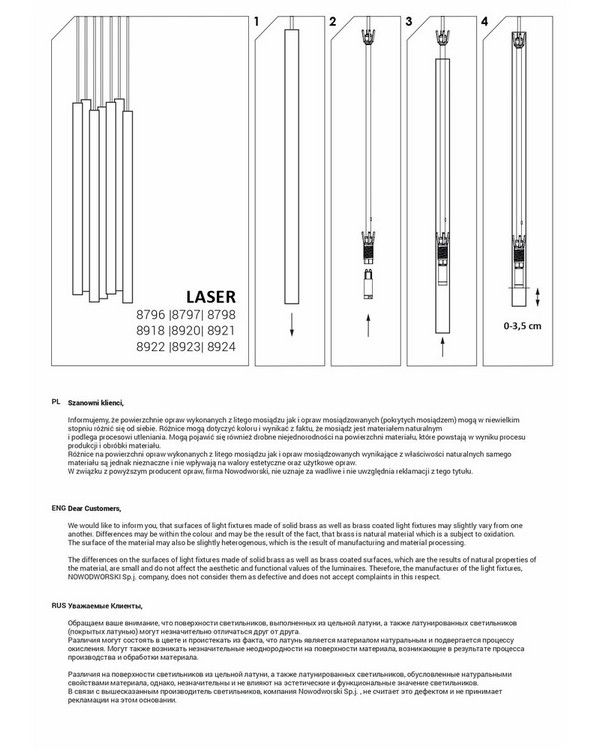   Nowodvorski Laser Black I (8797)