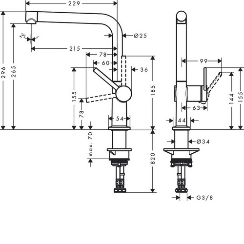    Hansgrohe Talis M54 (72840670)