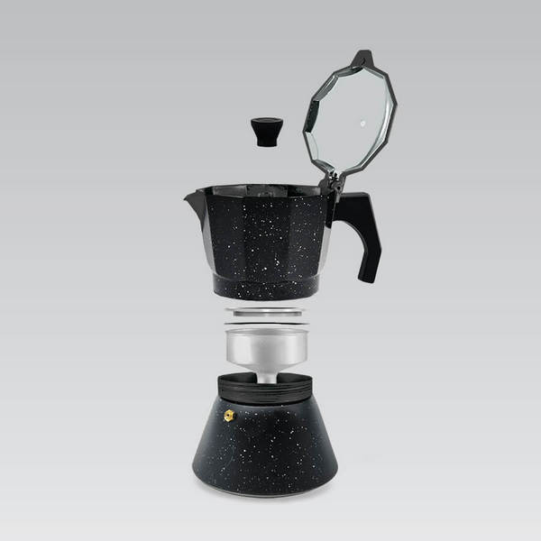 Фото кофеварка гейзерная maestro espresso moka 300мл (1667-6-mr)