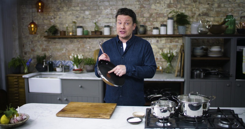   tefal jamie oliver cooks direct 24 (e3040455)