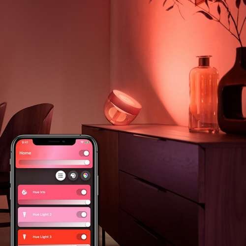 Настільний світильник Philips Hue Iris RGB Smart (929002376801)