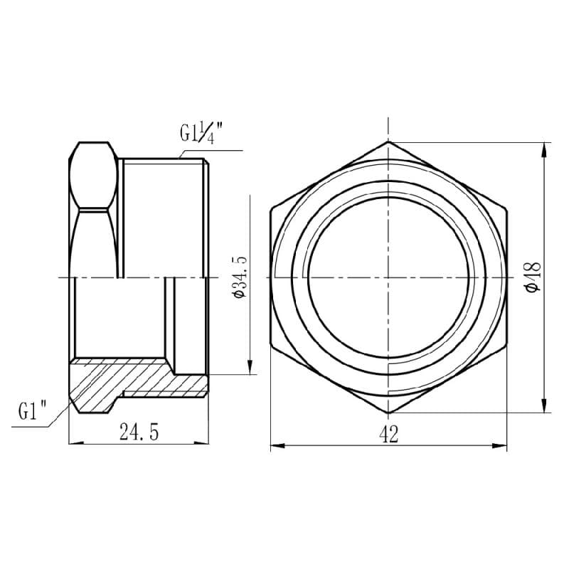  SD Forte 1" 1/41"  (SF3743225)