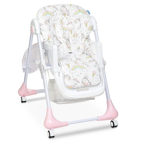 Стільчик для годування Bambi M 3233 Unicorn Pink (268807)