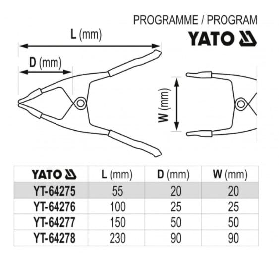    YATO 100 (YT-64276)