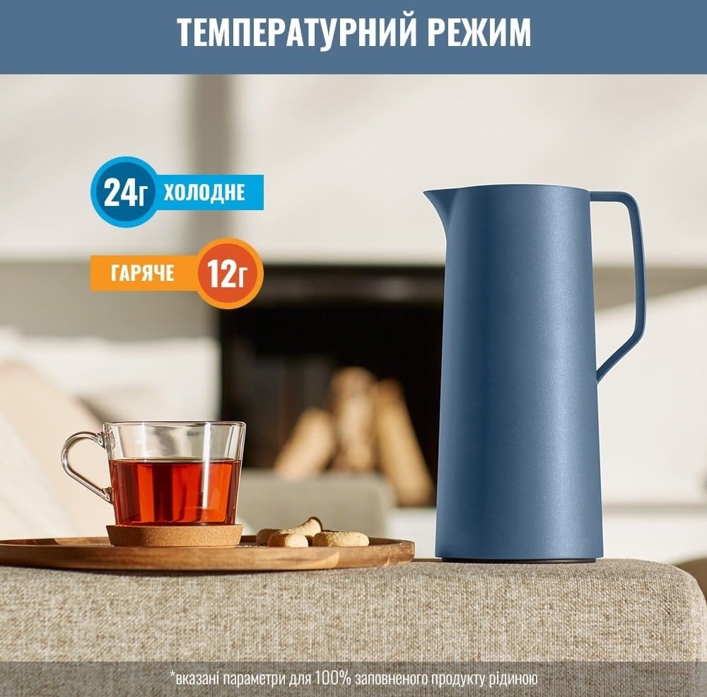 Термоглечик Tefal Motiva 1000мл блакитний (N4170310)