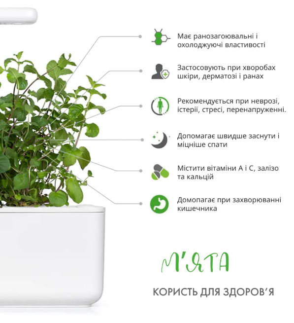 Фото сменный картридж для гроубокса click and grow мята (7397)