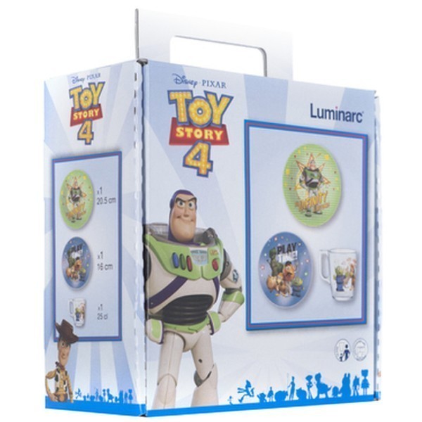 Набір посуду Luminarc Disney Toy Story 3 предмети (9344P)