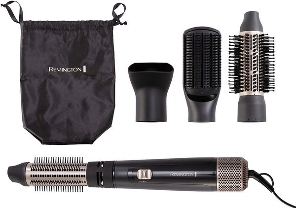 Фото фен-щетка remington blow dry and style caring as7500