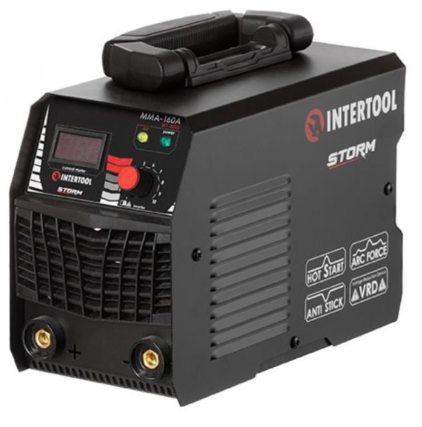 Зварювальний апараті Intertool Storm MMA-160A WT-4003