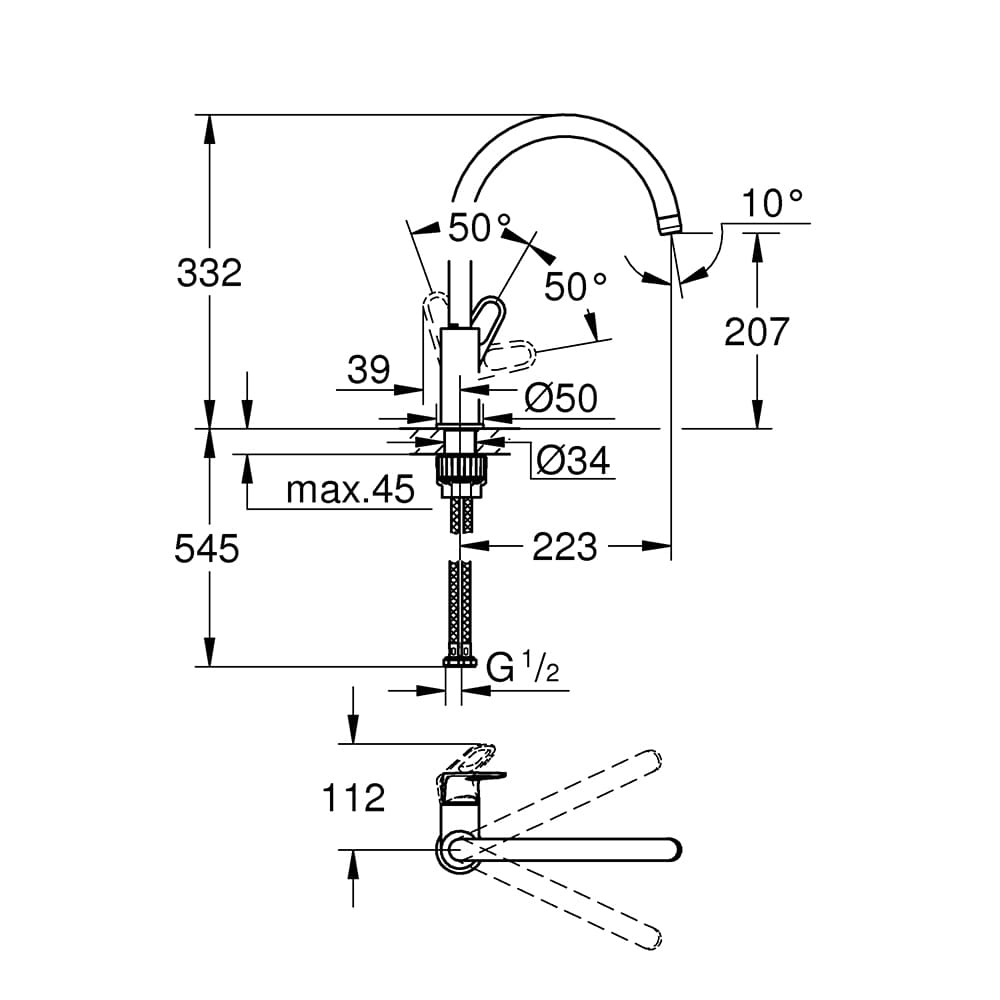    Grohe Bau Flow (31230001)