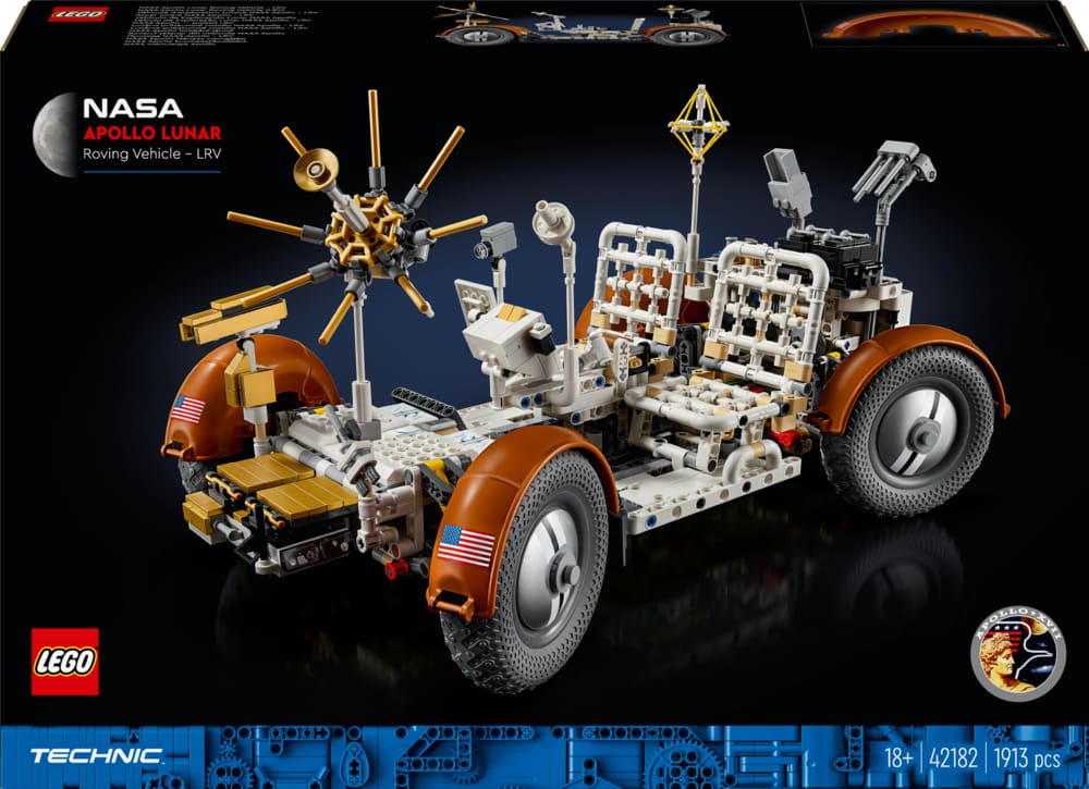 Конструктор Lego Technic Місячний автомобіль NASA Apollo 1913 деталей (42182)