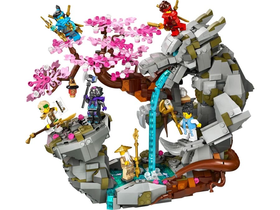 Конструктор Lego Ninjago Храм каменю дракона 1212 деталей (71819)