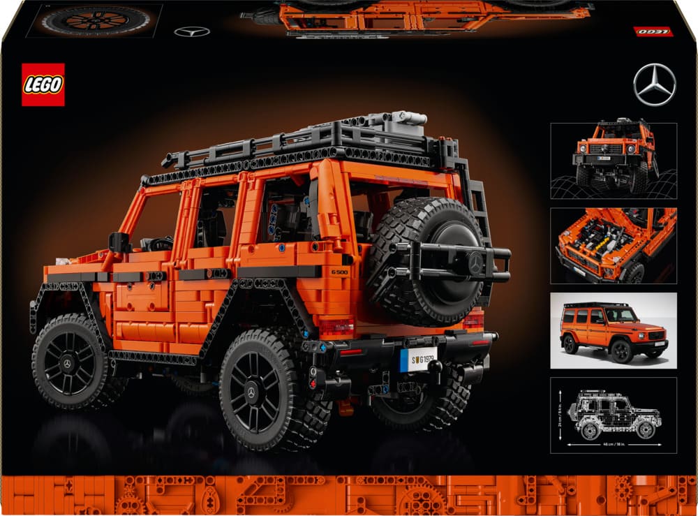 Конструктор Lego Technic Mercedes-Benz G 500 Professional Line 2891 деталь (42177)