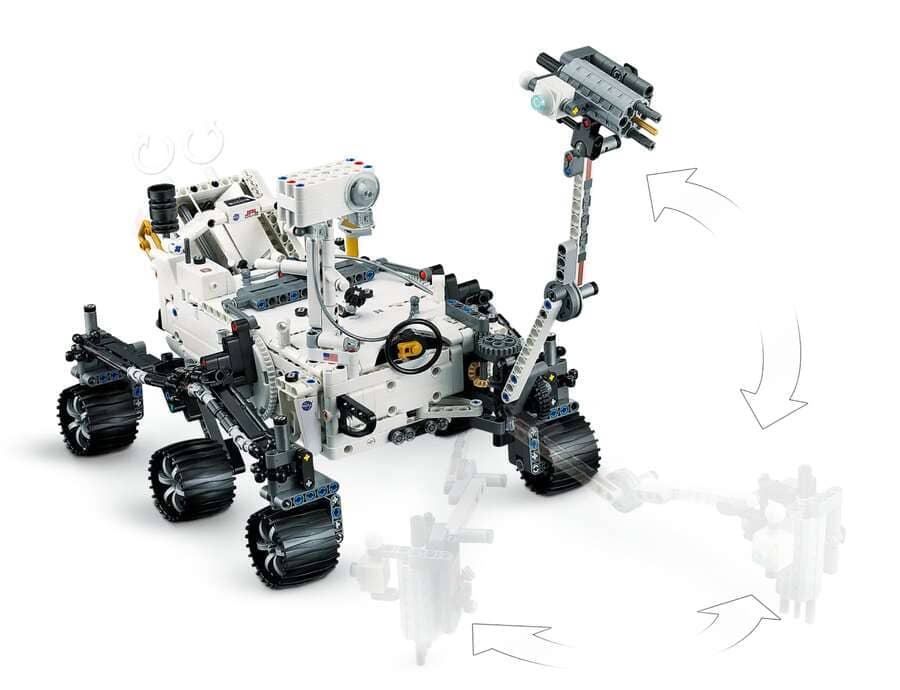 Конструктор Lego Technic Місія NASA Марсохід Персеверанс 1132 деталі (42158)