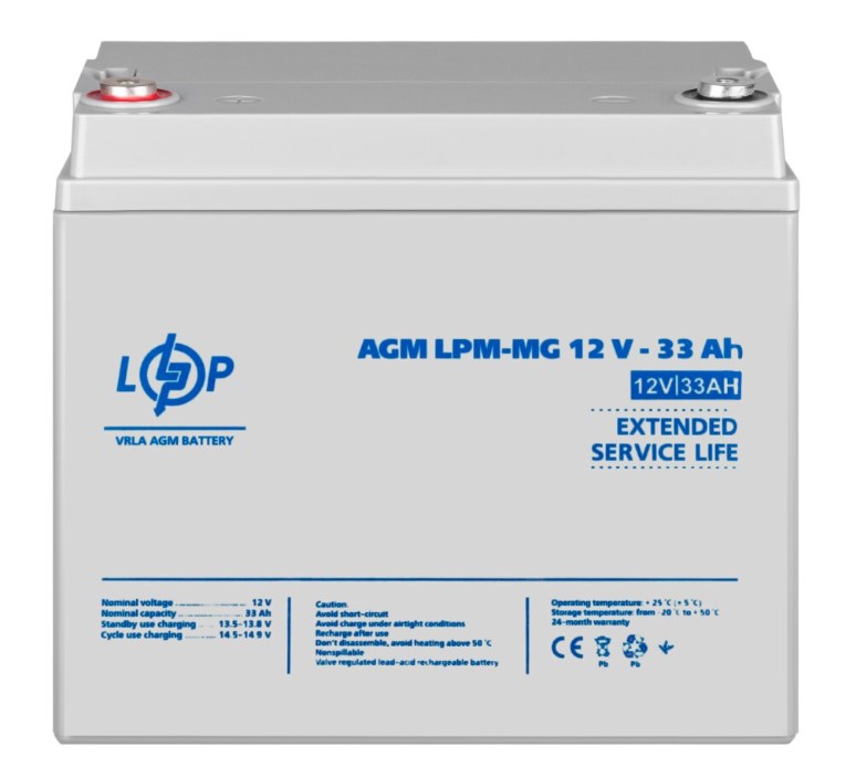   LogicPower LPM-MG 12V 33Ah (6558)