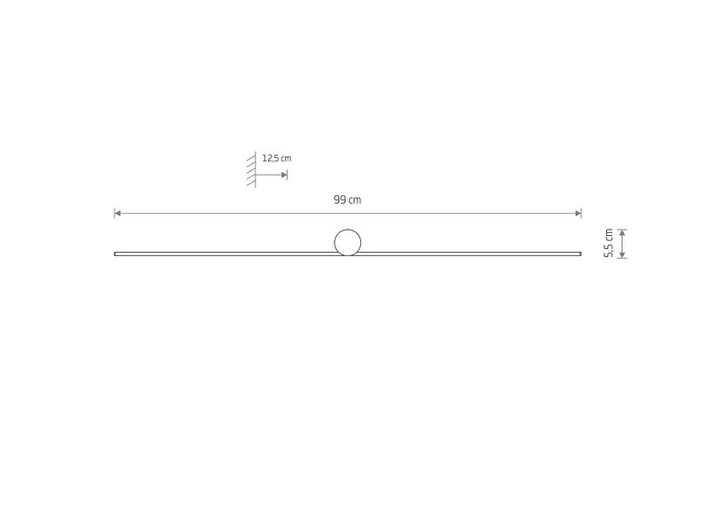 Світильник Nowodvorski Spin Led M 4000K 14W (10621)