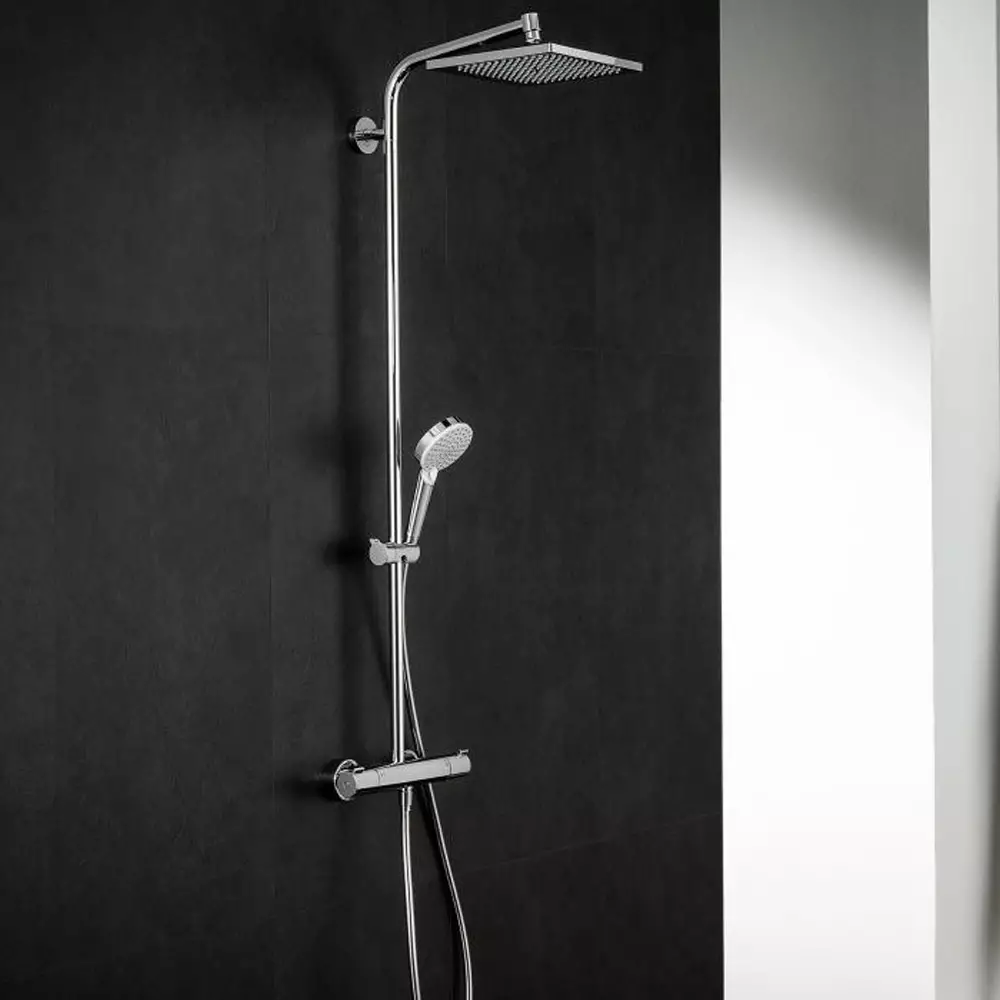   Hansgrohe Crometta E 240 1jet Showerpipe (27271000)