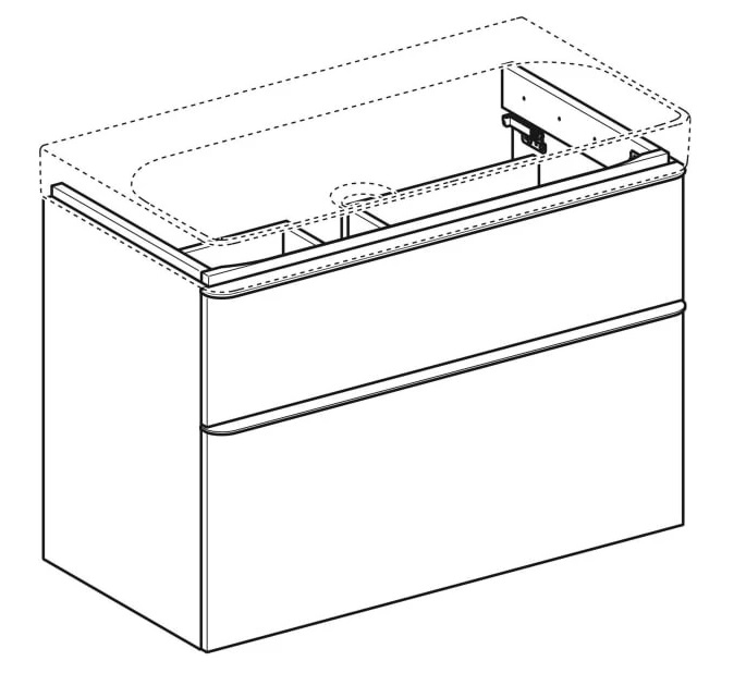    Geberit Smyle Square 88,4x47x61,7   (500.354.00.1)